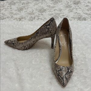 Jessica Simpson Snake Print Pumps